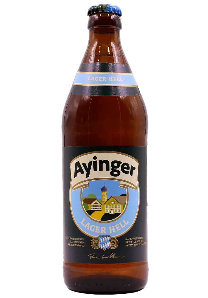 Айингер Лагер Хель / Ayinger Lager Hell (0,5л.*бут.)