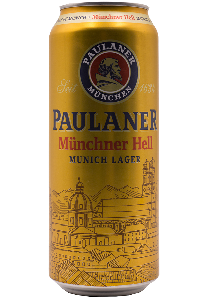 Пауланер Мюнхенский Хель / Paulaner Munchner Hell (0,5л.*ж/б.)