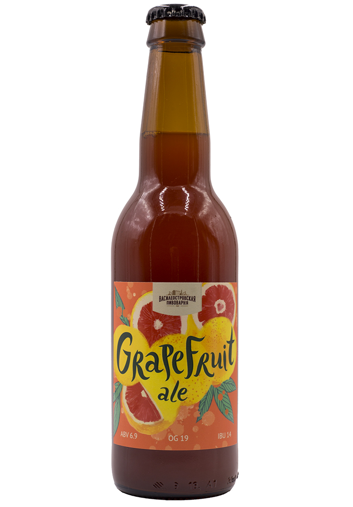 Василеостровское Грейпфрут Эль / Grapefruit Ale (0,33л.*бут.)