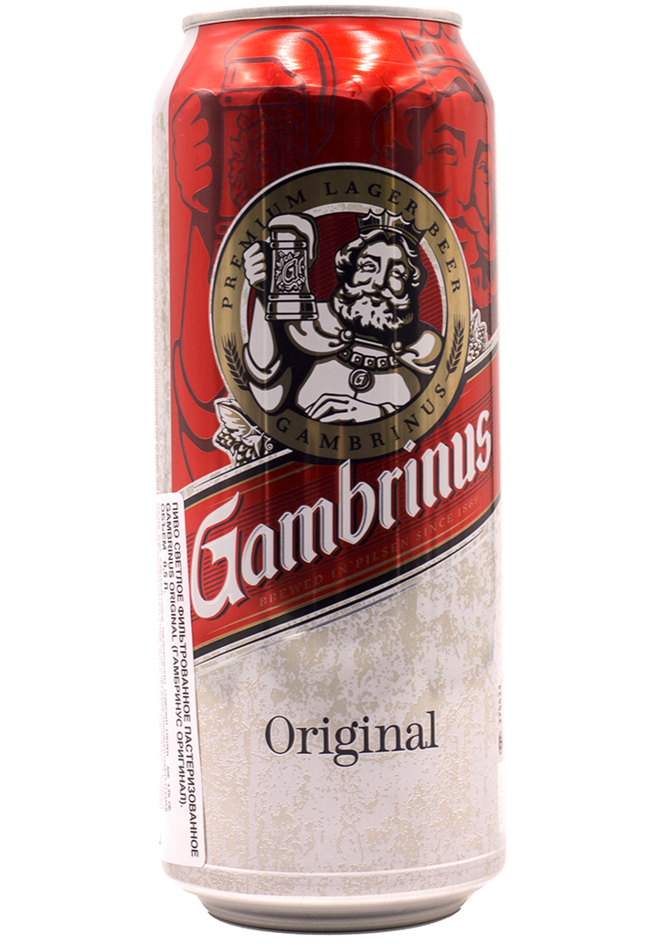 Гамбринус Ориджинал / Gambrinus Original (0,5л.*ж/б.)