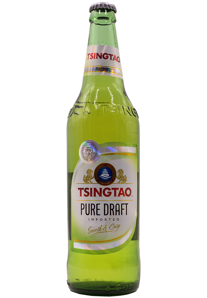 Циндао Драфт / Tsingtao Pure Draft (0,64л.*бут.)