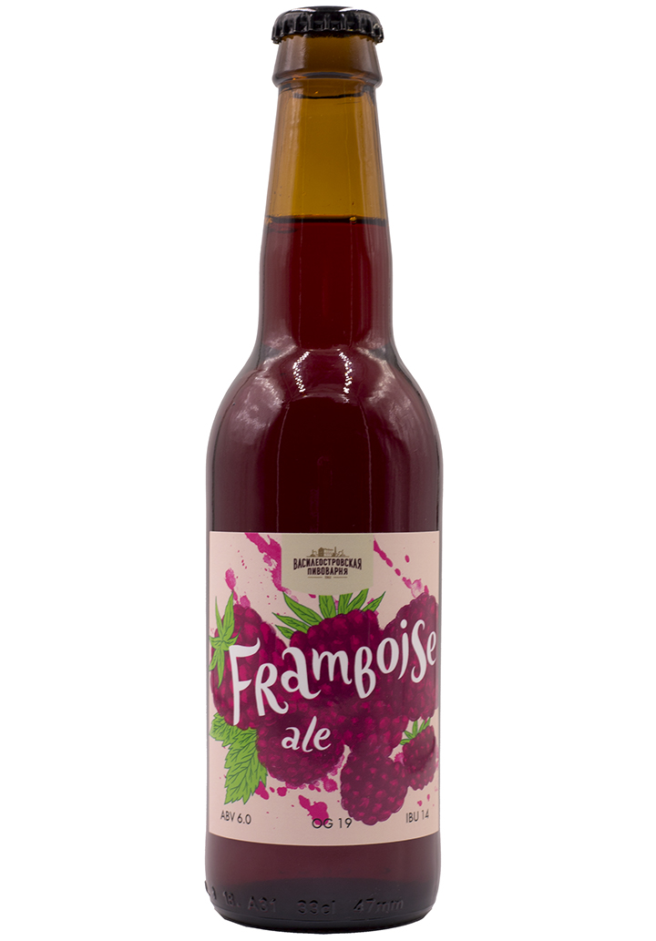 Василеостровское Малиновый Эль / Framboise Ale (0,33л.*бут.)