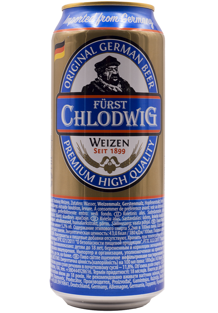 Фюрст Хлодвиг Вайцен / Fürst Chlodwig Weizen (0,5л.*ж/б.)