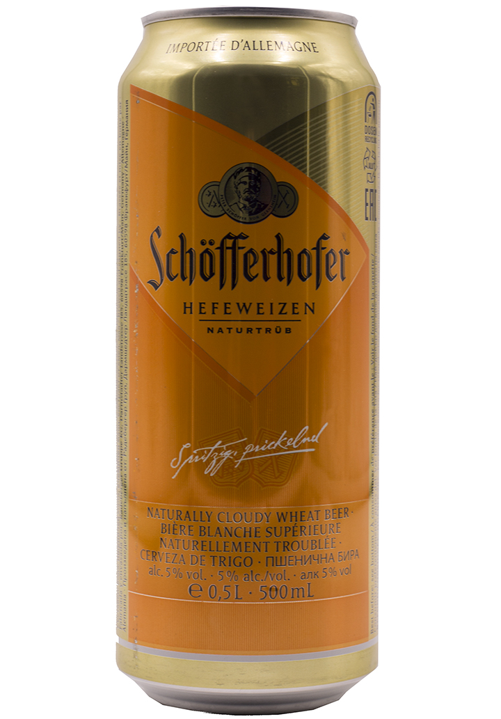 Шофферхофер Хефевайзен / Schofferhofer Heweweizen (0,5л.*ж/б.)