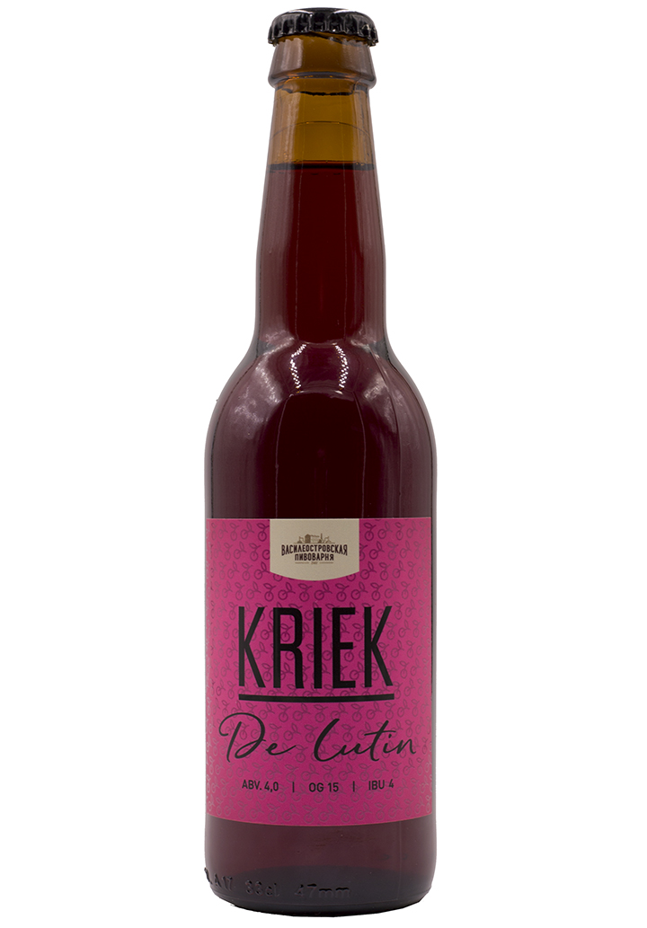 Василеостровское Крик де Лютин / Kriek De Lutin (0,33л.*бут.)