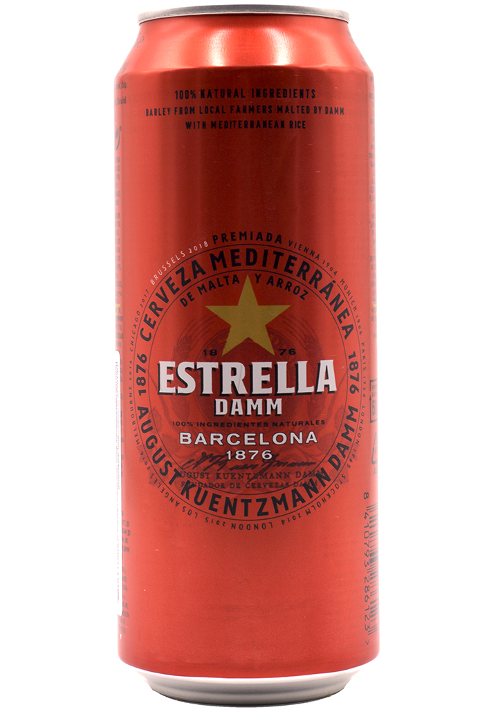 Эстрелла Дамм / Estrella Damm (0,5л.*ж/б.)