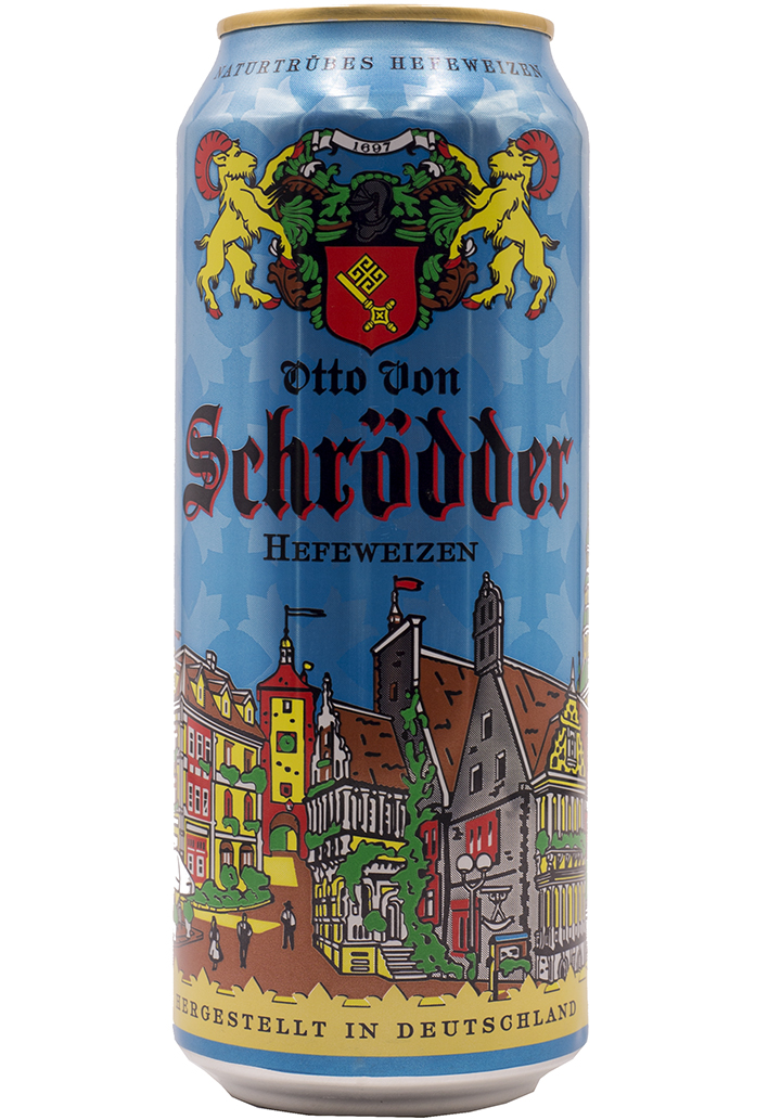 Отто Фон Шрёддер Хефевайзен / Otto Von Schrodder Hefeweizen (0,5л.*ж/б.)