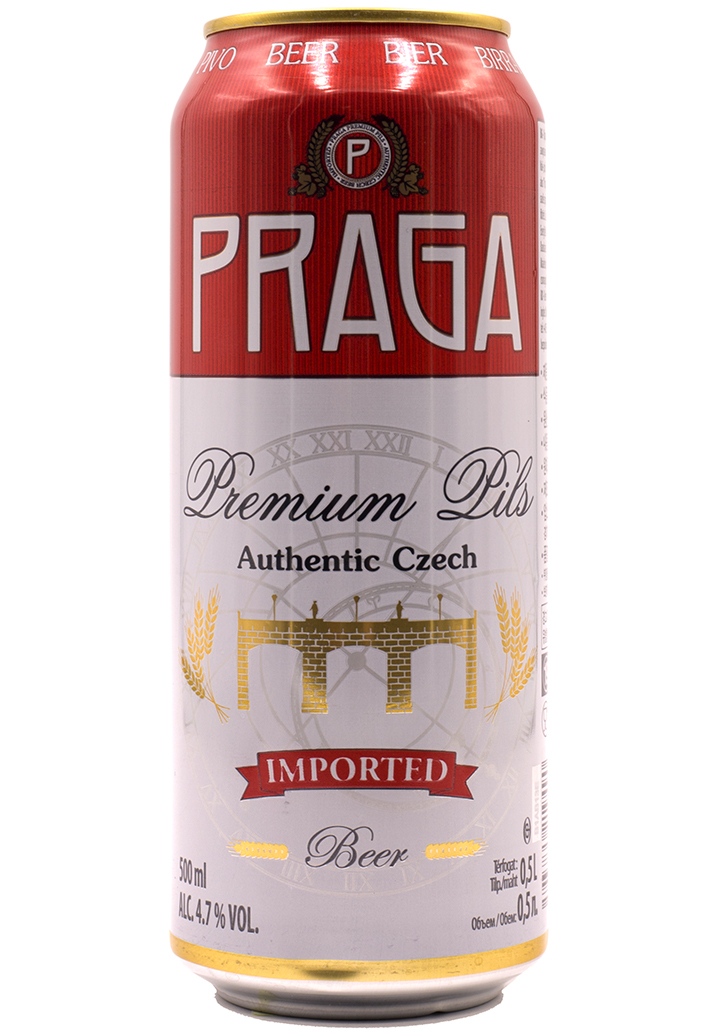 Прага Премиум Пилс / Praga Premium Pils (0,5л.*ж/б.)