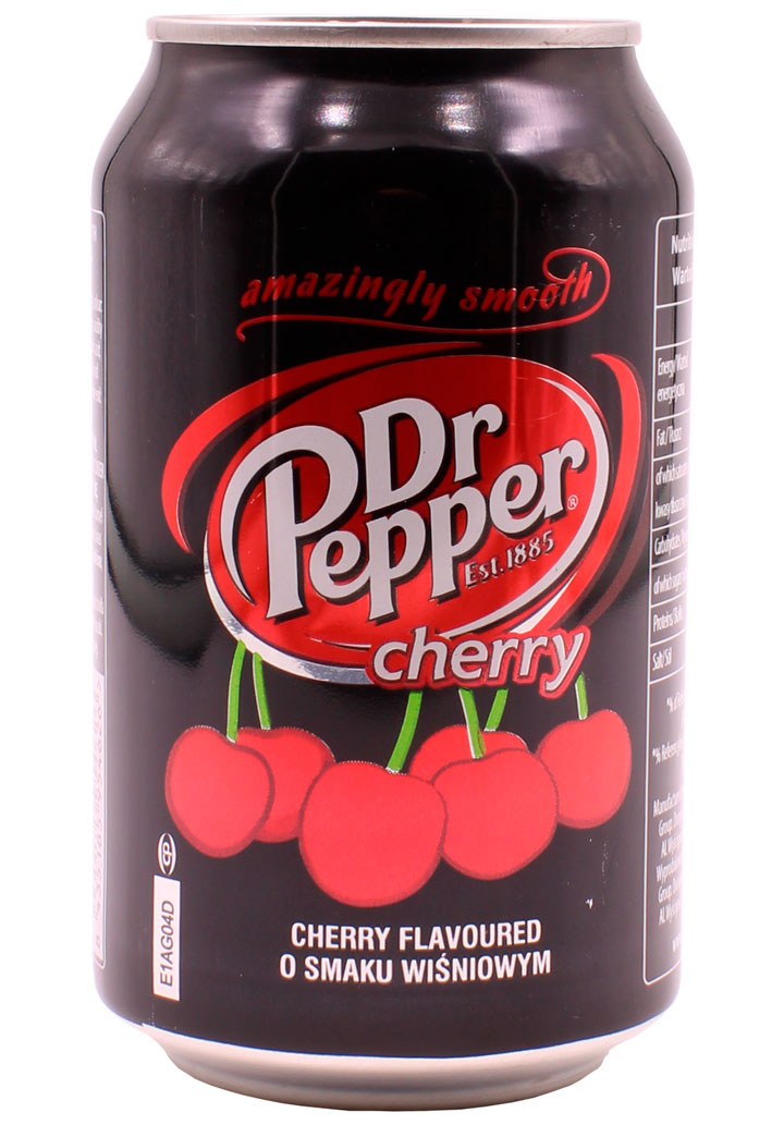 Доктор Пеппер Черри Польша / Dr. Pepper Cherry (0,33л.*ж/б.)