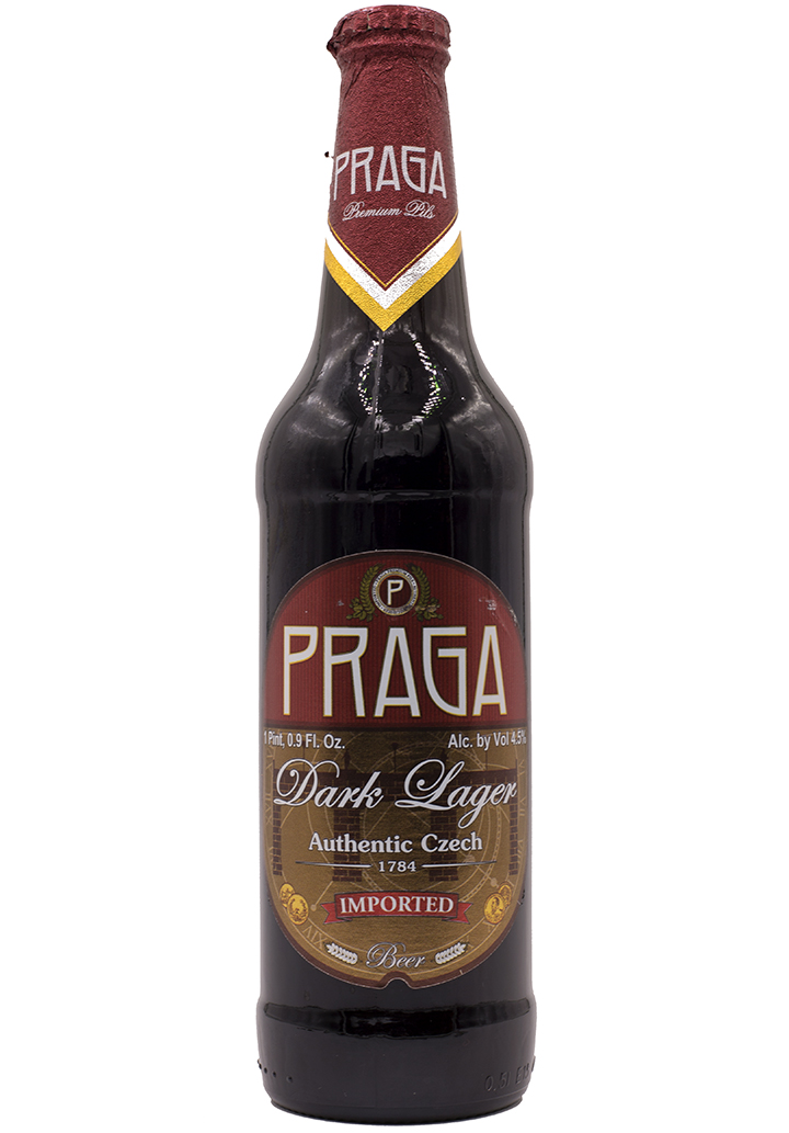 Прага Дарк Лагер / Praga Dark Lager (0,5л.*бут.)