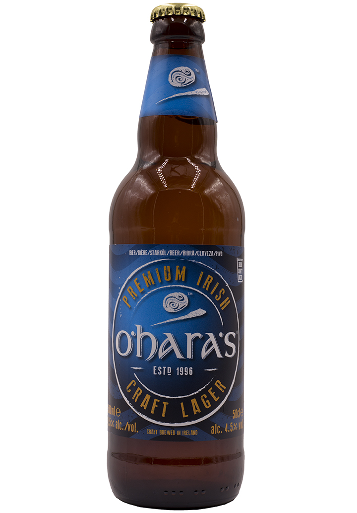 О'Хара Айриш Крафт Лагер / O'Hara's Irish Craft Lager (0,5л.*бут.)