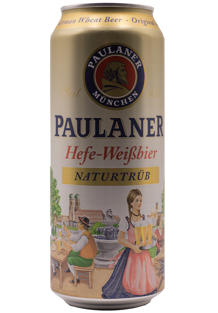 Пауланер Хефе-Вайсбир / Paulaner Hefe-Weissbier (0,5л.*ж/б.)