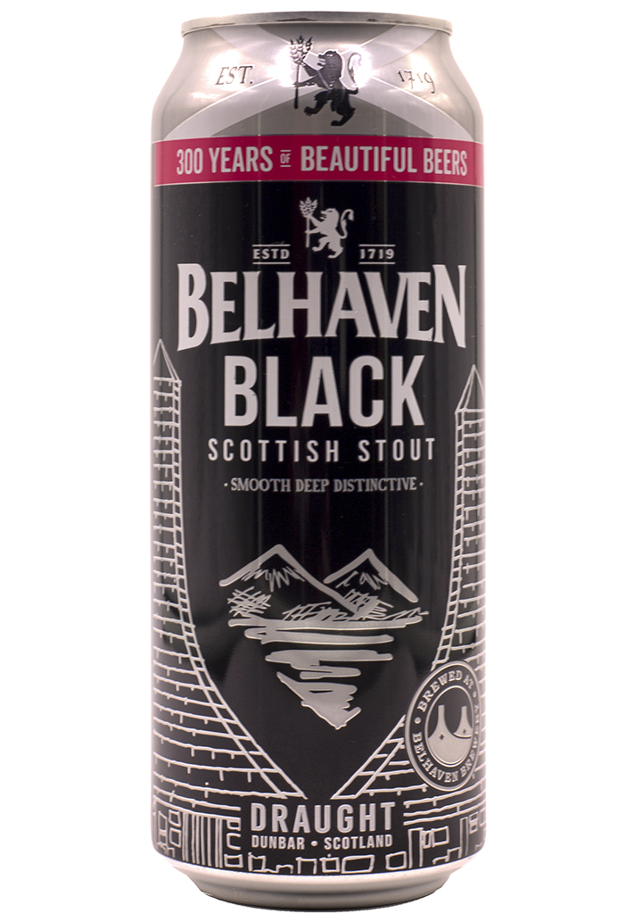 Белхавен Блэк Скоттиш Стаут / Belhaven Black Scottish Stout (0,44л.*ж/б.)