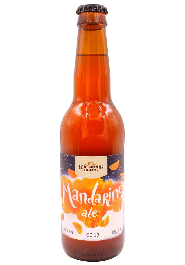 Василеостровское Мандарин Эль / Mandarine Ale (0,33л.*бут.)