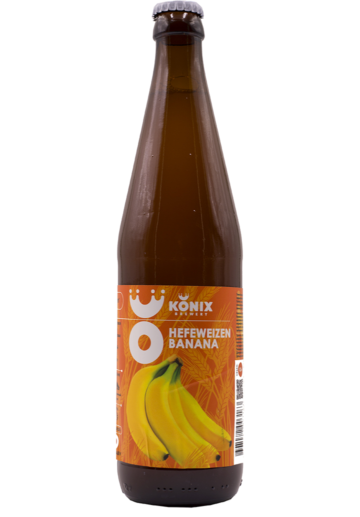 Коникс Хефевайцен Банан / Konix Hefeweizen Banana (0,5л.*бут.)