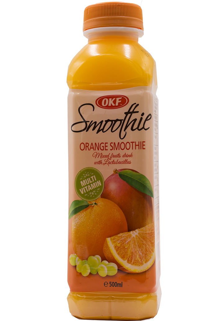 ОКФ Смузи Орандж Апельсин, Виноград, Манго / OKF Orange Smoothie (0,5л.*пл.бут.)